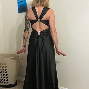 Black formal dress